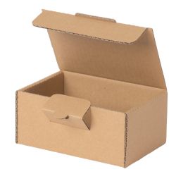 Boîtes d'expédition Fermeture postale Marron 150 (l) x 100 (P) x 70 (H) mm 50 Unités