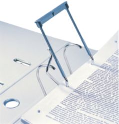 Relieurs de documents FAST Avec poignée de transfert Bleu plastique 14 x 17,5 cm