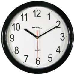 Horloge murale TechnoLine WT 600 25 x 2,4 cm Noir