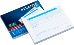 Carnet de commandes autocopiant Jalema Atlanta A5436 011 Blanc, bleu A6 10,5 x 14,8 cm 50 feuilles