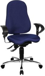 Siège de bureau TOPSTAR Sitness® 10 Tissu Bleu