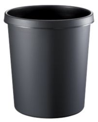 Corbeille à papier helit H61058 Noir Polyéthylène 31 x 33,5 cm
