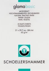 Bloc à dessin SCHOELLERSHAMMER Glama Basic 864 A4 62 g