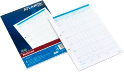Registre d'activité hebdomadaire Jalema Activités par semaine A4 21 x 29,7 cm 50 feuilles