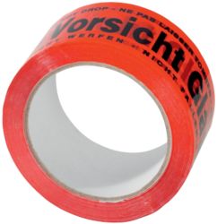 Ruban adhésif 50 mm (l) x 66 m (L) Rouge