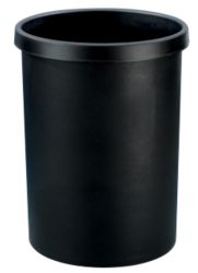 Corbeilles à papier helit Noir Plastique 48 cm