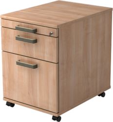 Caisson à tiroirs Hammerbacher AC20 SG Imitation noyer 428 x 580 x 590 mm