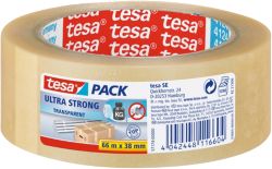 Ruban adhésif d’emballage tesa 4124 38 mm x 66 m Transparent