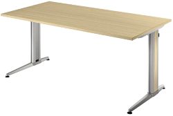 Bureau Hammerbacher Imitation érable 1&nbsp;600 x 800 x 720 mm