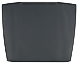 Sous mains DURABLE Artwork Noir Avec couverture transparante antireflet. 68 x 53 cm