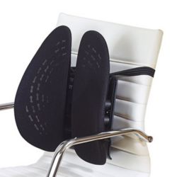 Support dorsal Kensington SmartFit Conform Back Rest Noir