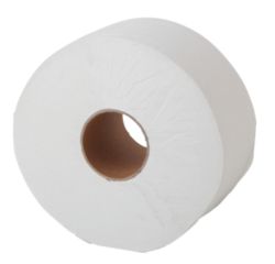 Papier toilette Mini Jumbo 2 épaisseurs 12 Rouleaux de 1214 Feuilles
