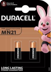 Piles Duracell Long Lasting MN21 8LR932 12V Alcaline 2 Unités