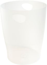 Corbeille à papier Exacompta Classic Blanc Polypropylène 26,3 x 26,3 x 33,5 cm