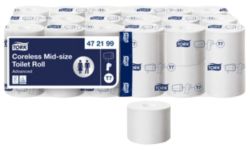 Papier toilette Tork T7 Advanced Midi Jumbo 2 épaisseurs 36 Rouleaux de 900 Feuilles