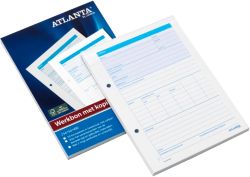 Bons de travail Jalema Atlanta Texte néerlandais A5 14,8 x 21 cm 2 unités de 50 feuilles