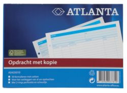 Carnet d'ordres de mission Jalema Atlanta A5435 010 A5 14,8 x 21 cm