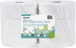 Papier toilette Highmark Standard 2 épaisseurs 6 Unités de 1180 Feuilles