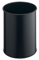 Corbeille à papier DURABLE Atlanta Noir Acier 26 cm x 31,5 cm Ø