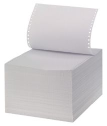 Papier listing Niceday Recyclé A4+ longitudinal 60 g