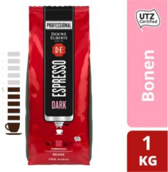 Café en grain Douwe Egberts Dark Roast 1 kg