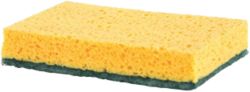 Éponges à gratter BETRA Viscose Jaune, Verte 10 Unités