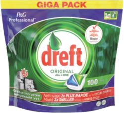 Tablettes pour lave vaisselle Dreft All in 1 100 Unités