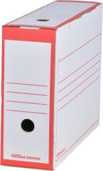 Boîte d'archivage Office Depot A4 rouge (10cm)   25 unités