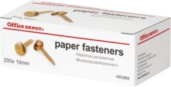 Attaches parisiennes Office Depot Laiton 19mm 200 unités