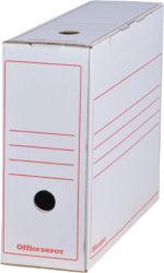 Boîtes d'archivage Office Depot A4 Blanc (10cm)   50 unités