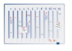 Planning annuel Legamaster Accents Annuel Blanc 90 x 60 cm