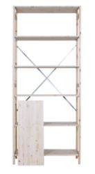 Rayonnages, élément suivant, tablettes Élément de départ 6 1.000 x 300 x 2.100 mm