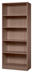 Bibliothèque Hammerbacher Matrix 4 Imitation noyer 800 x 400 x 2&nbsp;004 mm