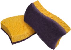 Éponge Scotch Brite Extreme Voilet, noir 2 Unités