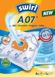 Sacs aspirateur Swirl A 07 4 Unités