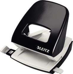 Perforateur Leitz NeXXt 5008 Noir 30 feuilles 2 trous