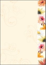 Papier à lettre Sigel Style floral 90 g