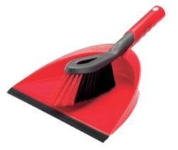 Ensemble pelle balayette Vileda Rouge