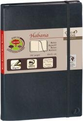Cahier Quo Vadis Habana Noir Ligné A4 21 x 29,7 cm 85 g