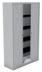 Armoire monobloc Pierre Henry Gris 1&nbsp;200 x 430 x 1&nbsp;980 mm