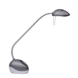 Lampe de bureau Alba Halox Argenté 50 W 160 x 100 x 540 mm