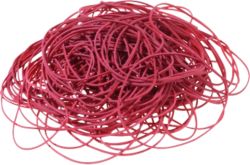 Élastiques en caoutchouc Office Depot 120 x 1,5 mm 80 mm Rouge 500 g 500 g