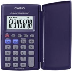 Calculatrice de poche Casio HL 820VER 8 chiffres Noir