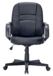 Fauteuil de direction Niceday Cuir reconstitué Noir