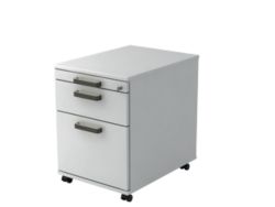 Caisson à tiroirs Hammerbacher AC20 SG Blanc 428 x 580 x 590 mm