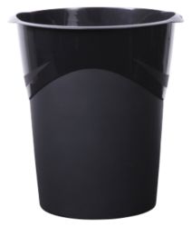 Corbeille à papier CEP Pro Noir Polypropylène 30,5 x 29 x 33,4 cm