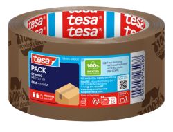 Ruban adhésif d'emballage tesapack Éco ruban imprimé 50 mm x 66 m Marron
