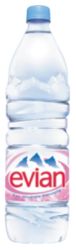 Eau minérale Evian Bleu 6 Bouteilles de 1.5 L