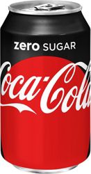 Coca Cola Zero Canette 24 Unités de 330 ml