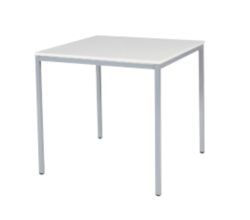 Table de cantine Schaffenburg Domino Basic Blanc